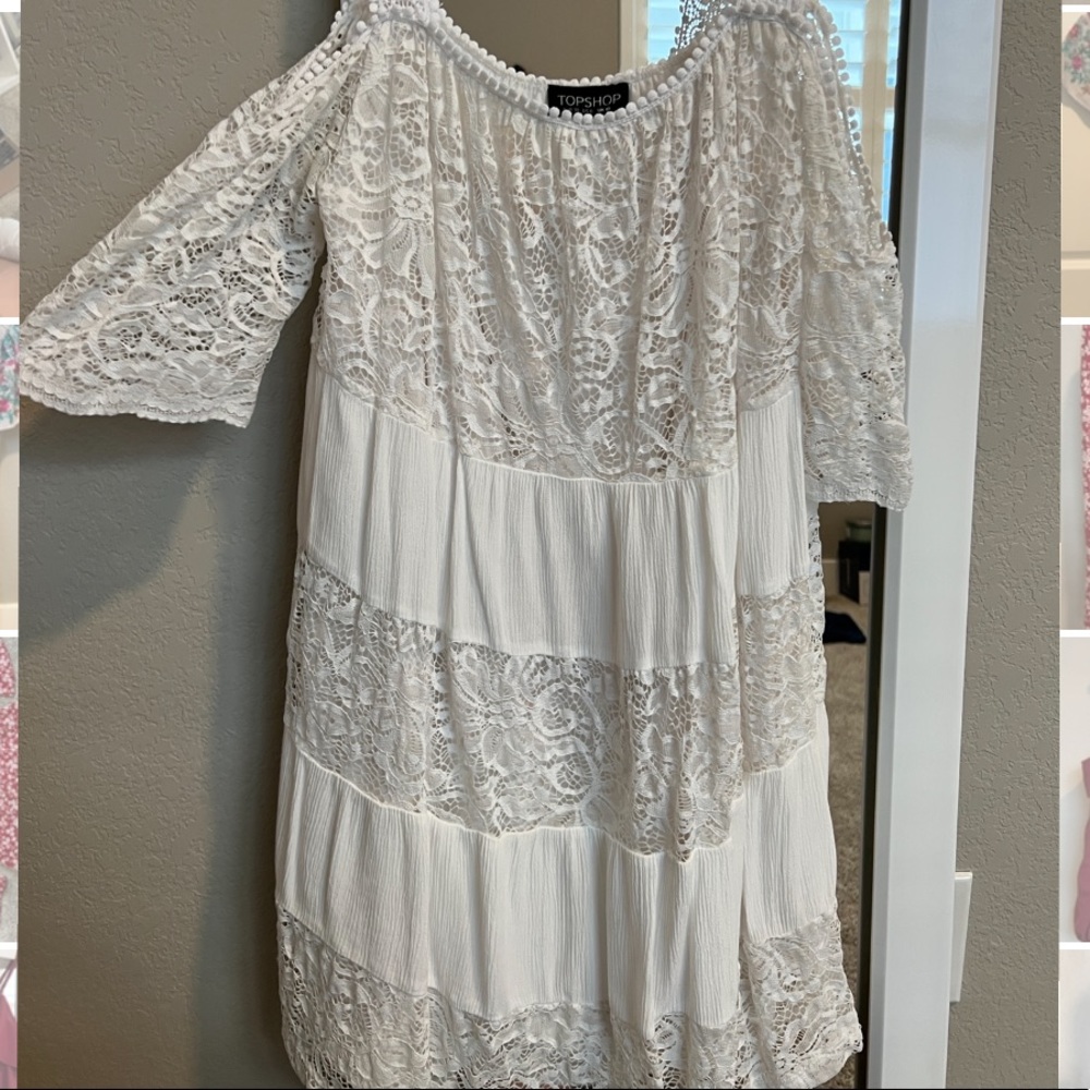 Topshop white Dress